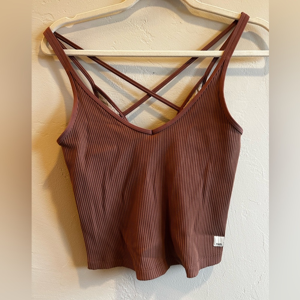 Vuori Dusty Pink Workout Tank | Size M